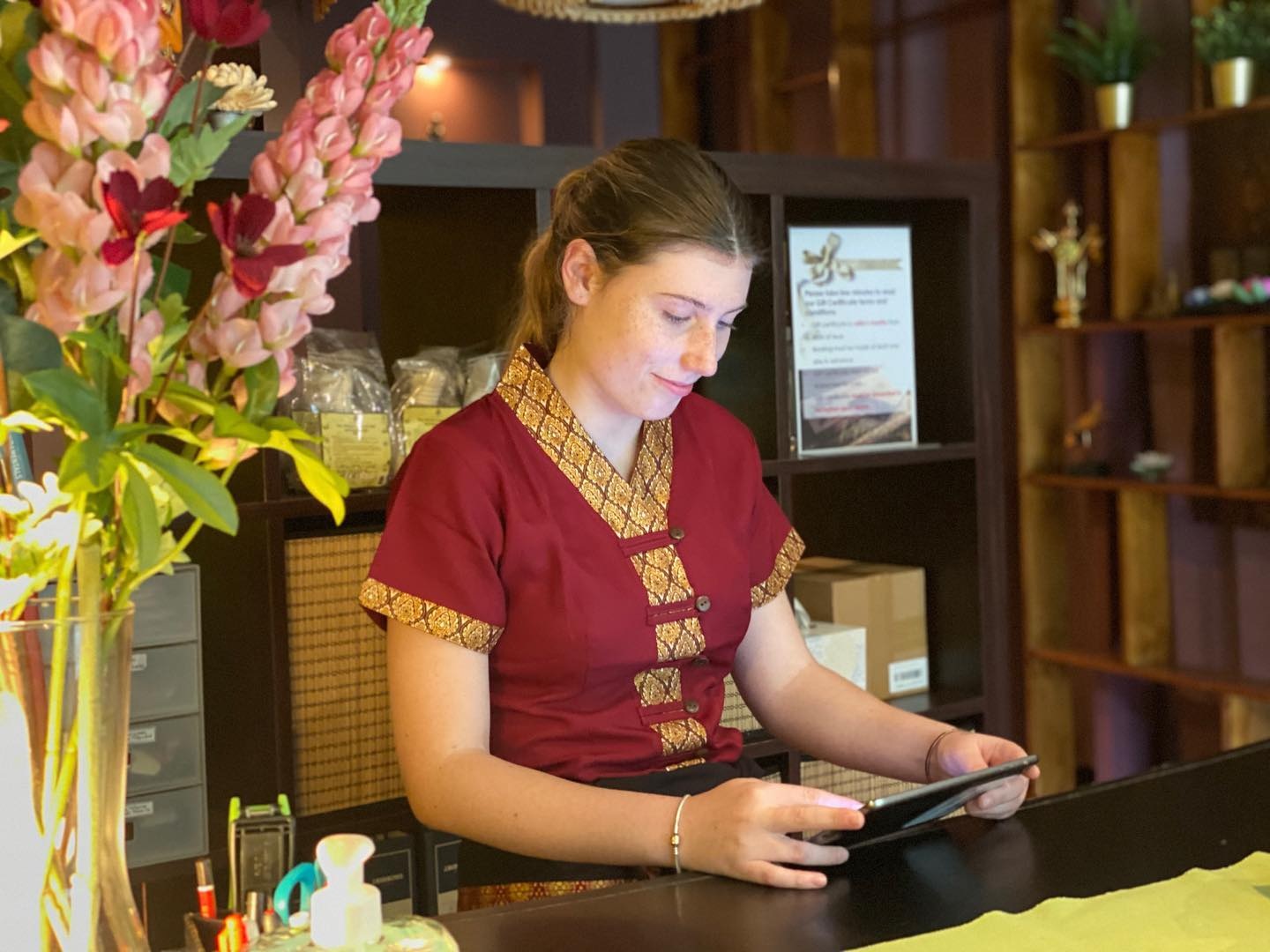 Traditional treatment room for authentic Brisbane Thai Massage